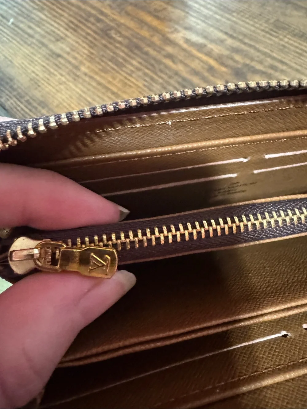 Monogram Canvas Zip Wallet
